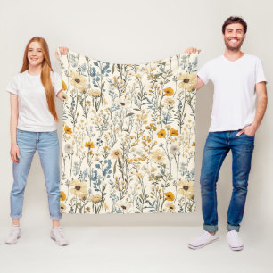 Wildblume Garden Fleecedecke