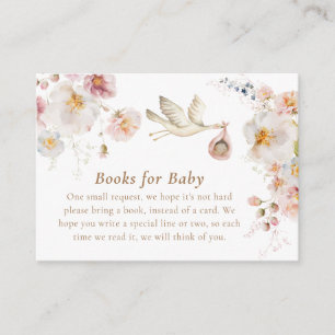 Wildblume Garden Girl Books for Baby Begleitkarte
