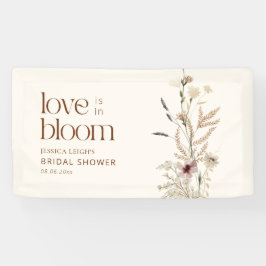 Wildblume Garden Liebe ist in Bloom Banner