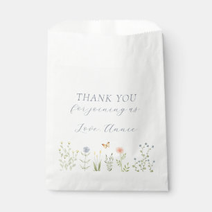 Wildblume Gastgeschenk Bag Geschenktütchen