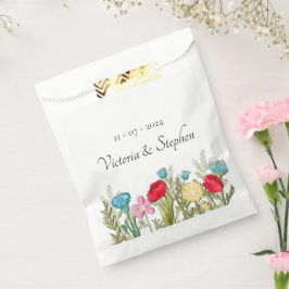 Wildblume Gastgeschenk Hochzeit Bags Geschenktütchen