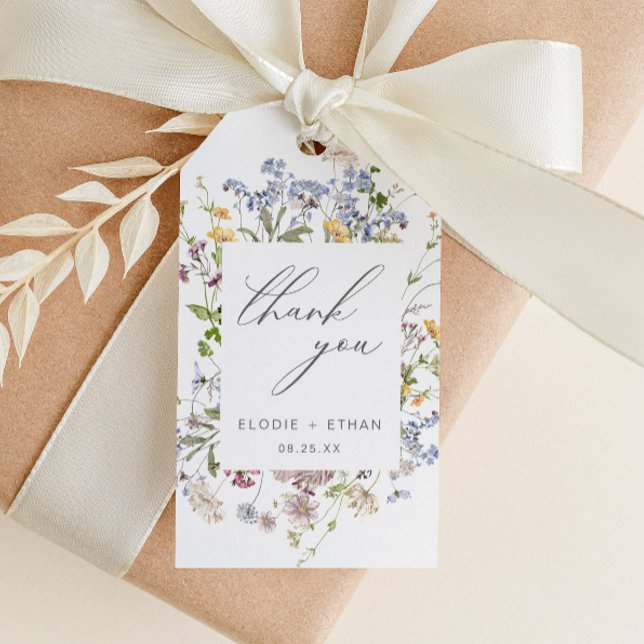 Wildblume Gastgeschenk Hochzeit Tag Vielen Dank, H Geschenkanhänger (Von Creator hochgeladen)