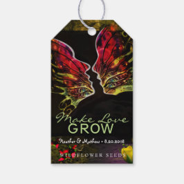 Wildblume-Geschenktasten Geschenkanhänger