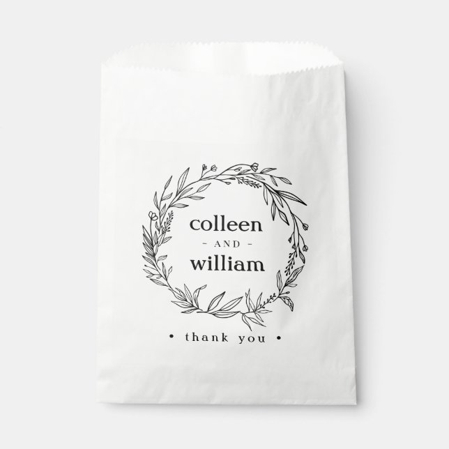 Wildblume Geschenktütchen (Vorderseite)