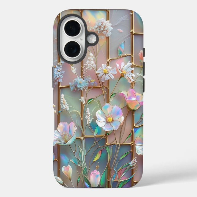 Wildblume Glass iPhone Case (Rückseite)