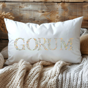 Wildblume Gorum Louisiana Staat Throw Pillow Lendenkissen