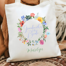 Wildblume Großmutter der Brauthochzeit Tragetasche