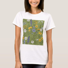 Wildblume Harmonie T-Shirt
