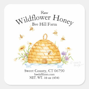 Wildblume Honey Stickers