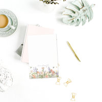 Wildblume Hummeln Monogramm Personalisiert