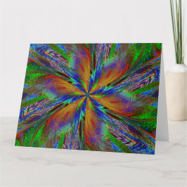 WILDBLUME IN SPIRALE 12 KARTE