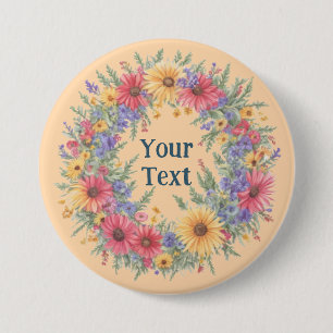 Wildblume Inspiriert Blumenreath Lapel Zubehör Button