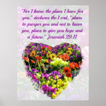 WILDBLUME JEREMIAH 29:11 ORIGINAL