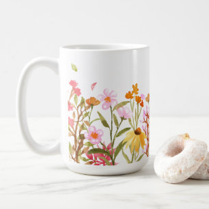 Wildblume Kaffee Tasse