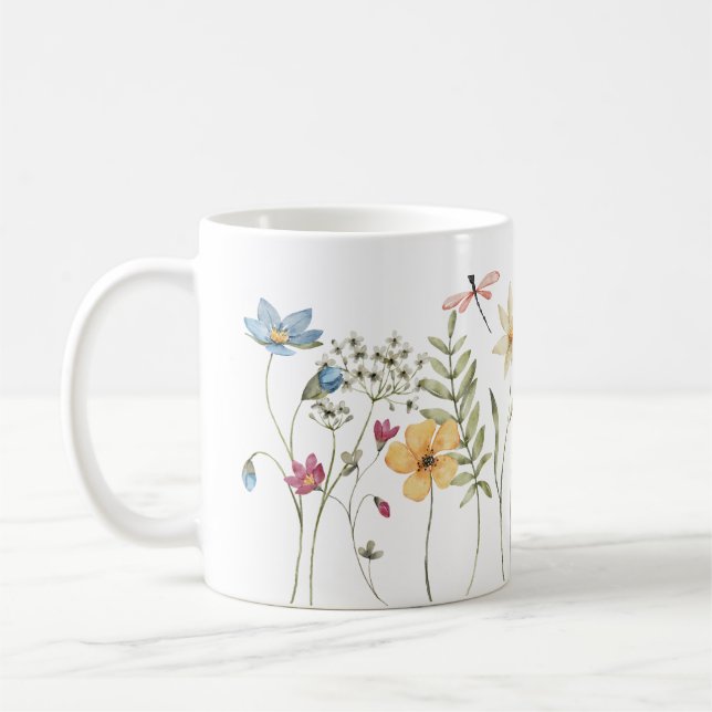 Wildblume Kaffeetasse (Links)