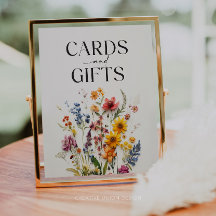 Wildblume-Karten und Geschenkzeichen für gepresste