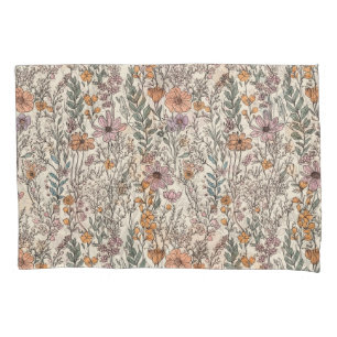 Wildblume Kissenbezug