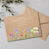 Wildblume Kraft Paper Rustic Wedding