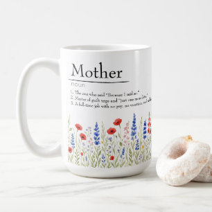 Wildblume Mama Tasse - sarkastisches Muttertagsges