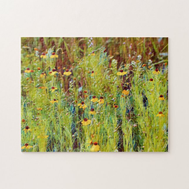 Wildblume Meadow Art Puzzle (Horizontal)