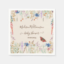 Wildblume Meadow Butterfly Babydusche