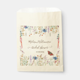 Wildblume Meadow Butterfly Brautparty Geschenktütchen