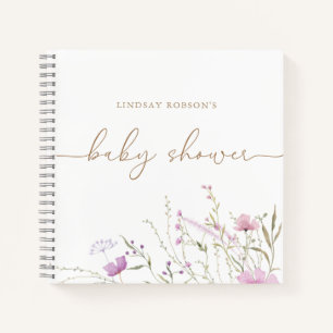 Wildblume Meadow Personalisiert Showgastronomie Notizbuch