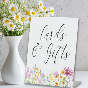 Wildblume Meadow Wedding Cards & Gifts Sockelschild