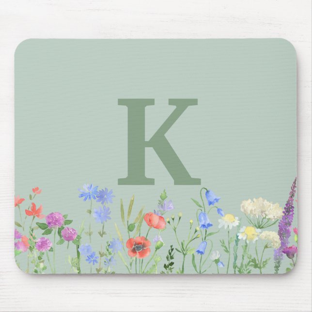Wildblume Mousepad (Vorne)