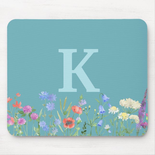 Wildblume Mousepad (Vorne)