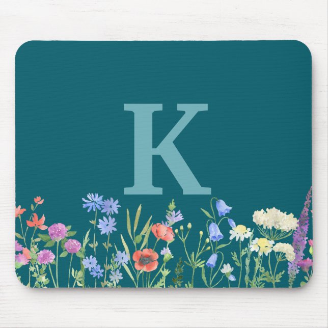 Wildblume Mousepad (Vorne)