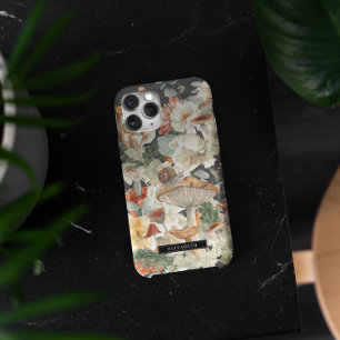 Wildblume Mushroom Boho Autumn Forest Monogram Case-Mate iPhone Hülle