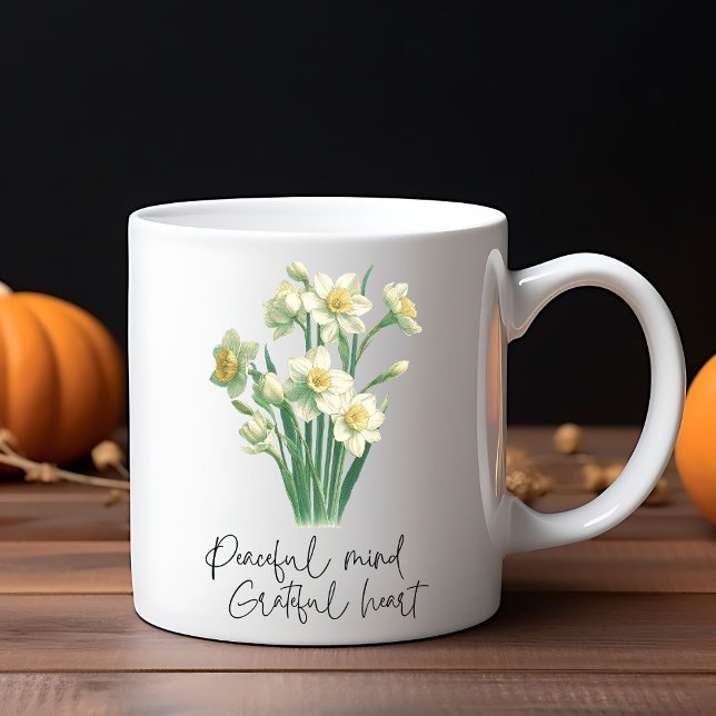 Wildblume Narcissus Kaffee Tasse (Von Creator hochgeladen)