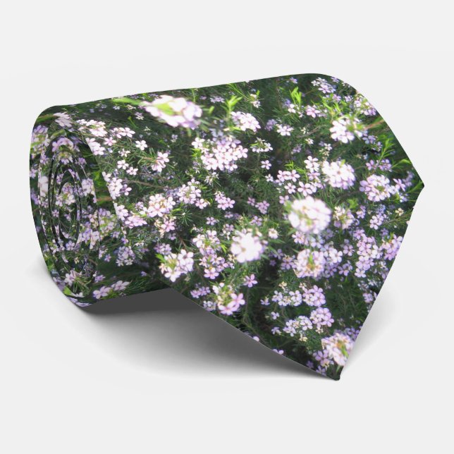 Wildblume Neck Tie Krawatte (Gerollt)