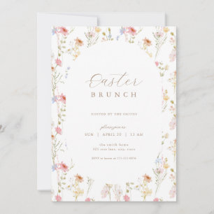 Wildblume Osterbrunch & Eierjagd Einladung