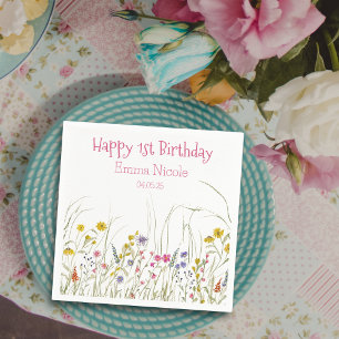 Wildblume Party Napkins Serviette