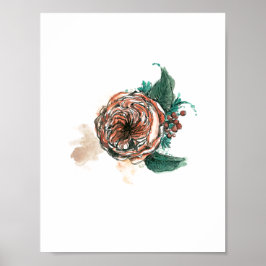 Wildblume: Peony Poster