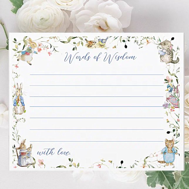 Wildblume Peter der Rabbit Worte des Weisheitsratg (Von Creator hochgeladen)