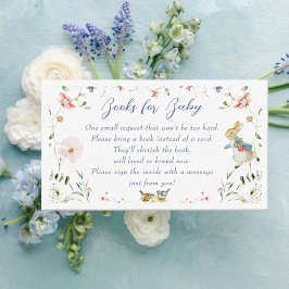 Wildblume Peter die Kaninchenbücher für Baby Begleitkarte