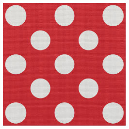WILDBLUME - Polka Dots auf Valentine oder Weihnach Stoff