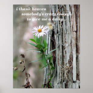 Wildblume Poster - 16 x 20