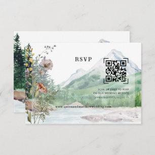 Wildblume   QR Code Wedding RSVP