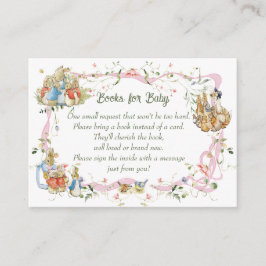 Wildblume Ribbon Peter der Kaninchen Buchanfrage Begleitkarte