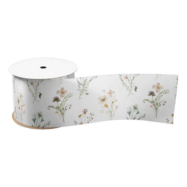 Wildblume Ribbon Satinband (Spule)