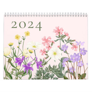 Wildblume Rosa Nordens Kalender
