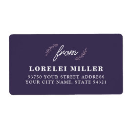 Wildblume-Rückgabezeichen