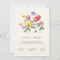 Wildblume Rustic Chic Floral Boho Country Wedding