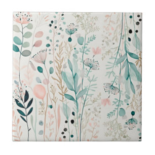 Wildblume rustikal fliese