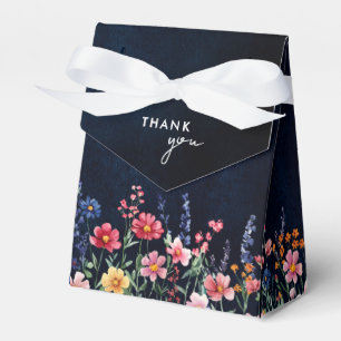 Wildblume Rustikales Brautparty Boho Flora Geschenkschachtel