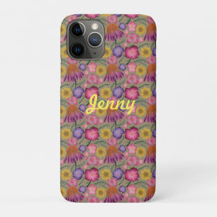Wildblume Sage Green Floral Personalisiert Case-Mate iPhone Hülle